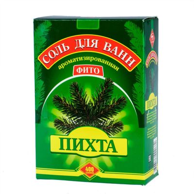 Соль для ванн с пеной, Пихта 400гр, Бахташ 