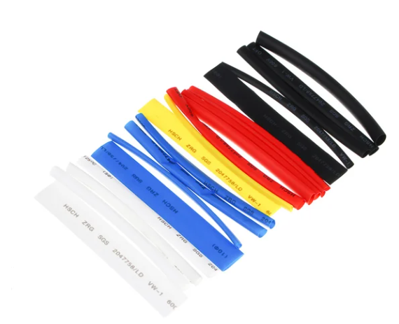 Набор термоусадочных трубок 20 штук 2:1 ЕРМАК 