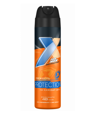 Дезодорант-антиперспирант «X style» Protection 145.мл.