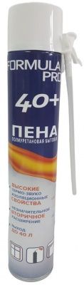 Пена монтажная бытовая FORMULA 40+ 700мл/16