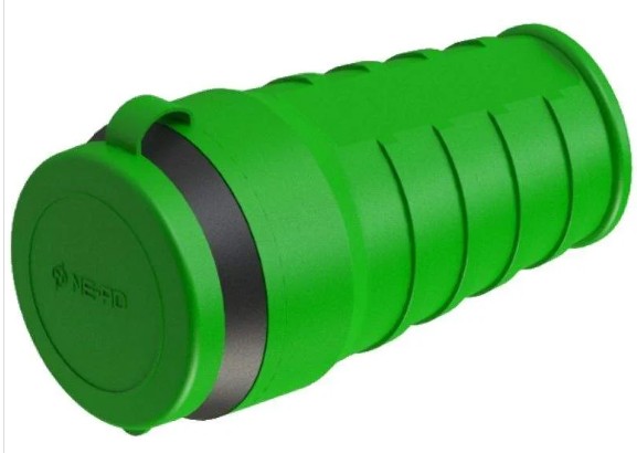 Разъем замена кода 855031 с загл. каучук 2P+PE 1x16А 220-240V IP44 зеленый 4514