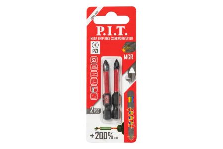 Бита PZ1*50мм ударная (2шт) PIT ASDR01-50PZ1