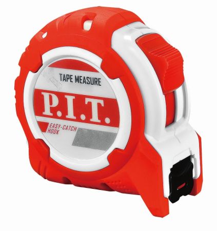 Рулетка с фиксатором 5м х 25мм ABS PIT