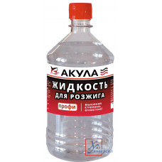 Жидкость для розжига Акула 0,4л/12