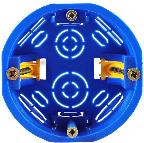Коробка установочная 68х45мм для гипсокартона TOKOV ELECTRIC TKE-KU-68-45-GK-C08  Зеленая