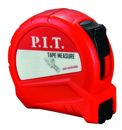 Рулетка с фиксатором 7.5м х 25мм ABS PIT