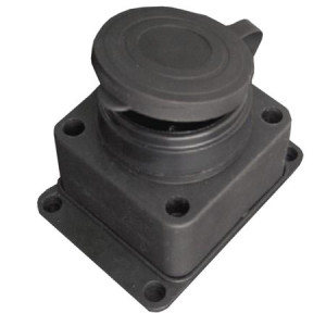 Розетка настенная 16А 250В с заглушкой с заземл. каучук IP44 UNIVersal 602229