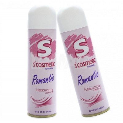 Дезодорант для тела "S'cosmetic" Нежность шелка 145мл