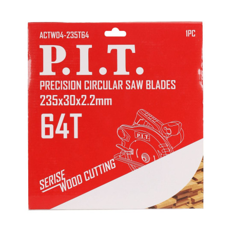 Диск пильный 235*30/2,2мм 64Т чистый рез PIT