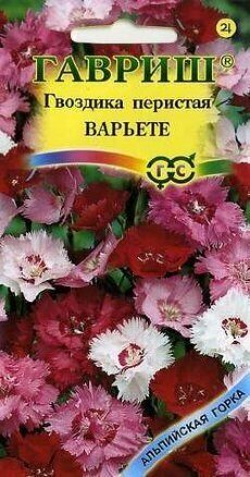Гвоздика Варьете перистая смесь 0,1гр Гавриш