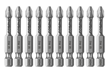 Бита РZ2*25 (2шт) Nox Strong торсионная