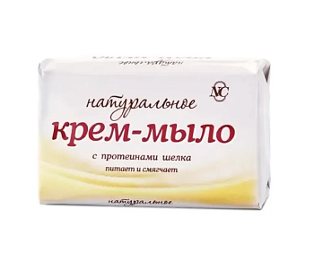 Мыло НК Натуральное/шелк 90гр