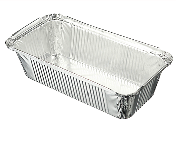 Форма для запекания алюминиевая фольга 22x12x5,3см дно 18x7,8cм 865мл L-край, R14L