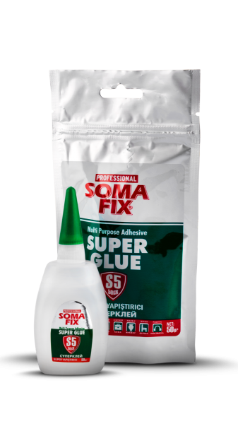 Клей супер 50гр S5 160 SOMA FIX
