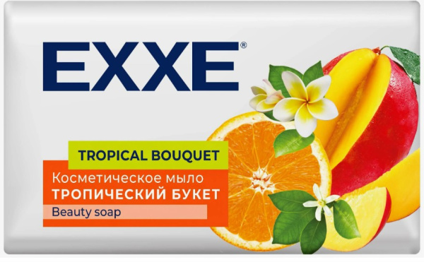 Мыло косметическое Тропический букет 90гр EXXE