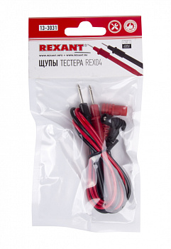 Щуп для мультиметров REX04 (600V 10A) (подходит для 830-й серии) 13-3031 REXANT