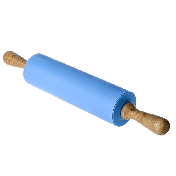 Скалка силиконовая d6.5см длина 23см/40см №10