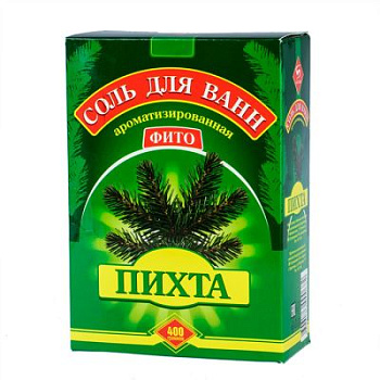 Соль для ванн с пеной, Пихта 400гр, Бахташ 