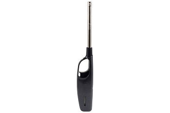 Зажигалка газовая ECOS, 68M-BL, черная 157823