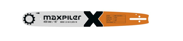 Шина для бензопил MXGB 400мм/16 0,325 1,3мм 64 звена