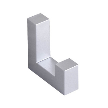Крючок пластиковый 115CP H=40 серебро MARLOK