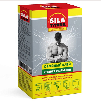 Клей обойный "Sila Titana" универсальный 350гр.18шт/кор