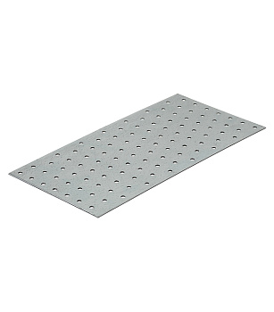 Пластина крепежная 150*300*2,0 мм оцинков.