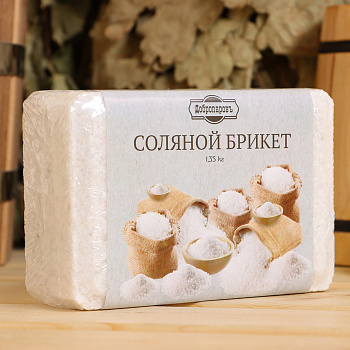 Соляной брикет, 1,35 кг "Добропаровъ" 3519602