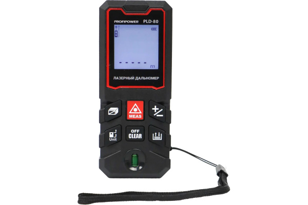 Дальномер лазерный 80 метров PROFIPOWER  PLD-80