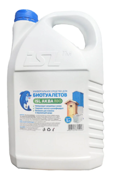 Универсальное средство для биотуалетов ISL АКВА BIO, 3,5л 