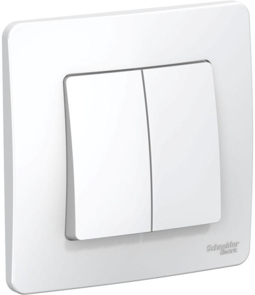 Выключатель 2-кл.СП Blanca 10A IP20(сх.5) 250 В бел.SchE BLNVS010501