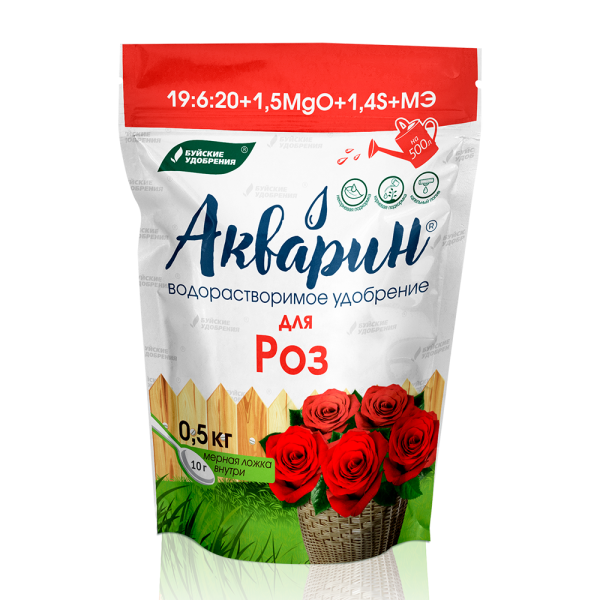 Акварин Для роз 0,5кг БХЗ