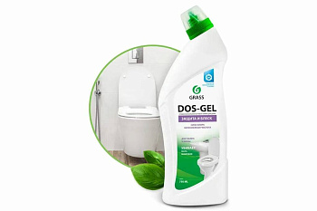 Средство чистящее Грасс "DOS GEL" 750мл для туалета/ванной/12