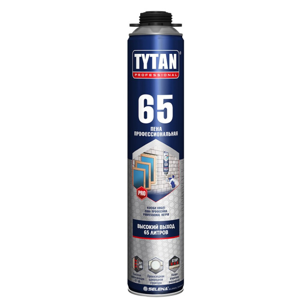 Пена монтажная профессиональная зимняя Tytan Professional Ultra 70 870мл
