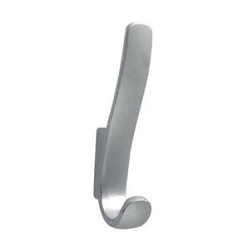 Крючок пластиковый 114DC H=130,6 серебро MARLOK