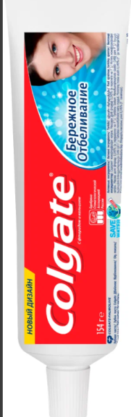 Зубная паста Colgate 100мл Бережное отбеливание