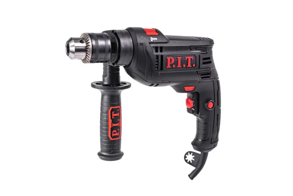Дрель ударная 650Вт патрон 13мм 0-3000об/мин P.I.T.
