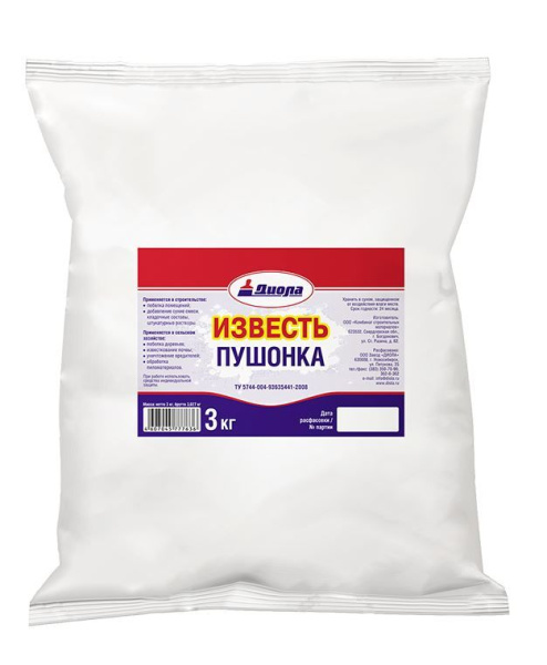 ДИОЛА Известь пушонка садовая (5кг)/3