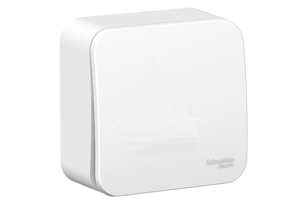 Выключатель 1-кл.ОП Blanca 10A IP20(сх.1) 250В с изолир.пластиной бел.SchE BLNVA101011