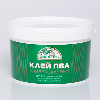 Клей ПВА универсальный 0,9кг ЭКСПЕРТ/6