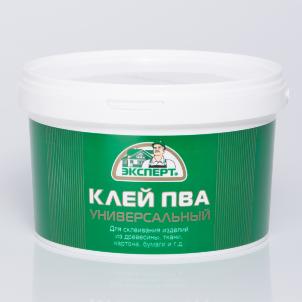 Клей ПВА универсальный 0,9кг ЭКСПЕРТ/6