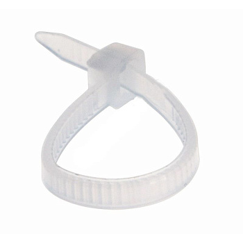 Хомут 100х2,5 (100шт) белый Rexant 07-0100