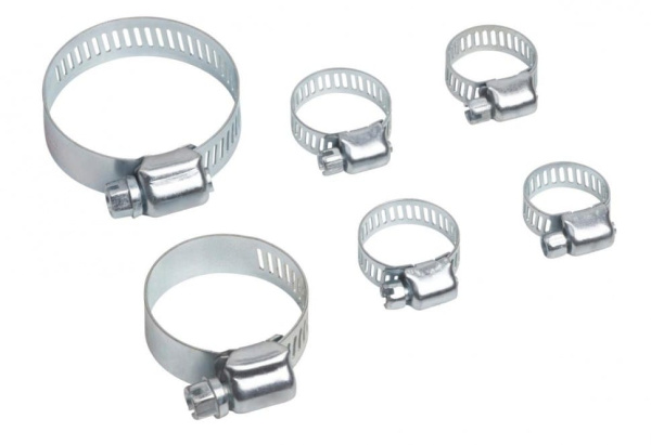 Хомут стальной винтовой 12-20 (уп 5шт)