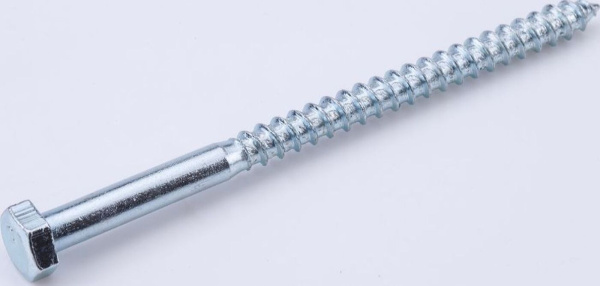 Шуруп сантехнический DIN571 6Х120  (2 шт) -пакет