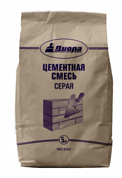 ДИОЛА Цементная смесь серая 5 кг