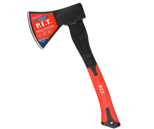 Топор с фибергласовой рукояткой 600гр PIT ADVANCE