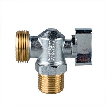 Кран для стиральной маш.угл.1/2"-3/4" ПП D102 Potato