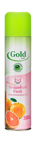 Освежитель воздуха (Gold wind Grapefruit fresh) 300мл. (52-200)