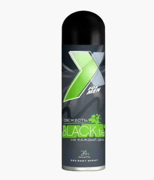 Дезодорант для тела «X Style» Black tie 145 мл.