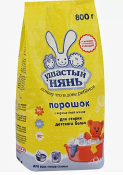 Стиральный порошок автомат Ушастый нянь 800г
